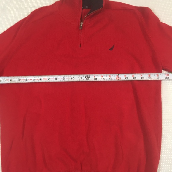 Nautica 1/4 zip Pullover Size L Men’s - Picture 5 of 7